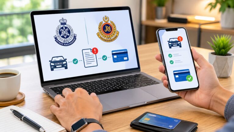How to Check and Pay PDRM or JPJ Traffic Summonses Online
